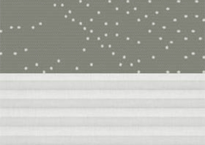 Duo Blind (Blackout), 4575 Dusty Green & 1016 White - VELUX Loft Blind - Image 4